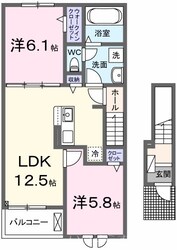 滝駅 徒歩8分 2階の物件間取画像